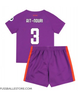 Günstige Wolves Rayan Ait-Nouri #3 3rd trikot Kinder 2024-25 Kurzarm (+ Kurze Hosen)